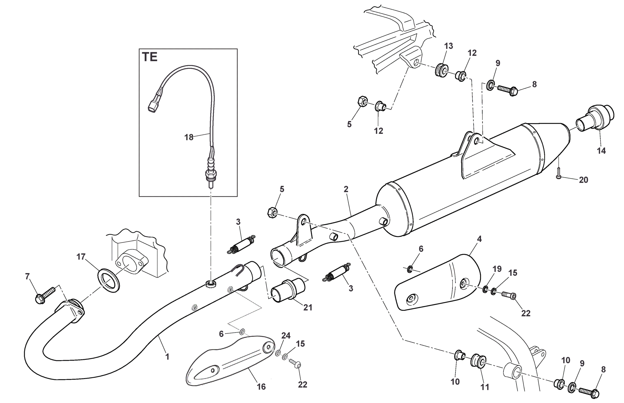 EXHAUST (TE-TXC)