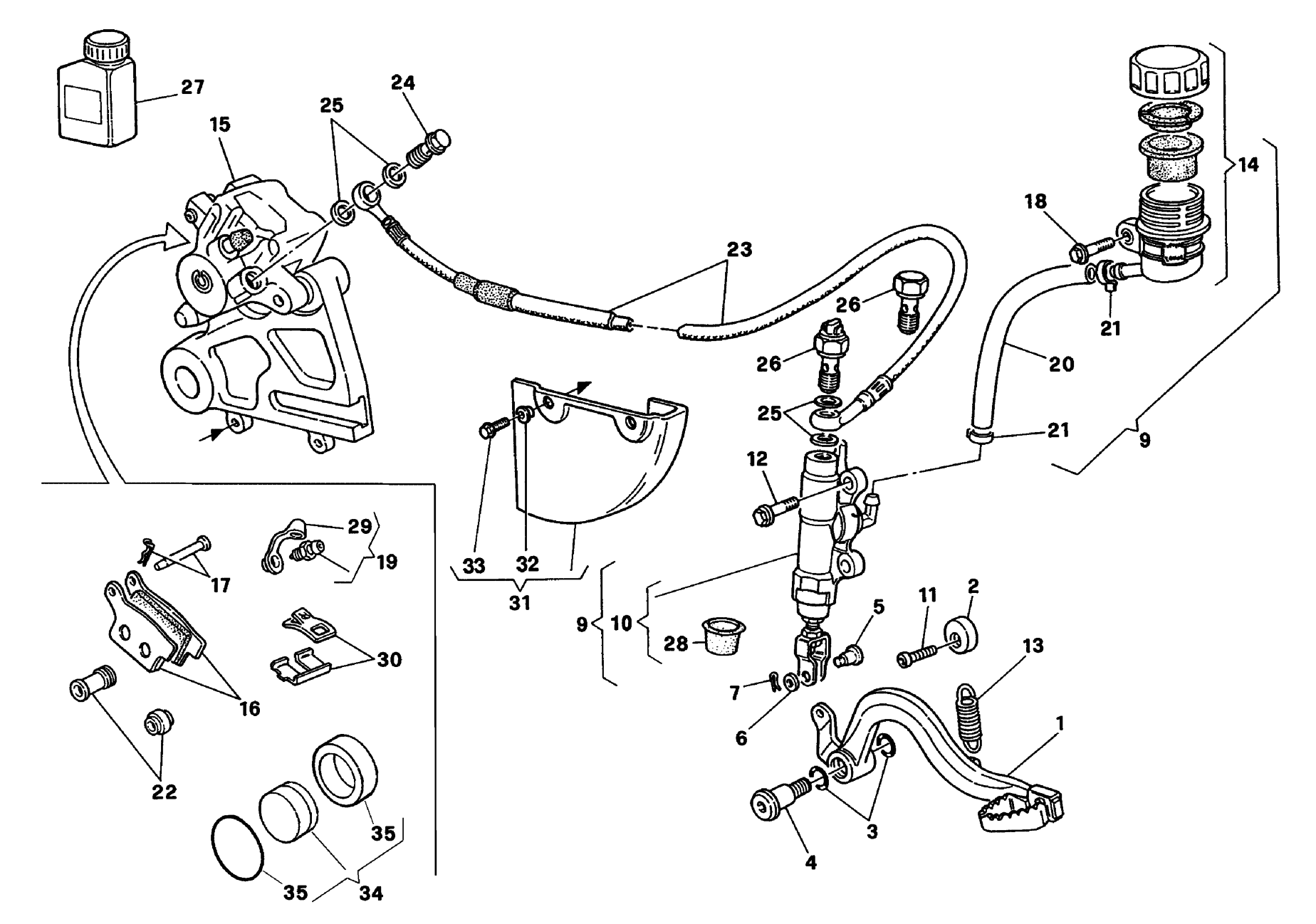 REAR BRAKE SYSTEM