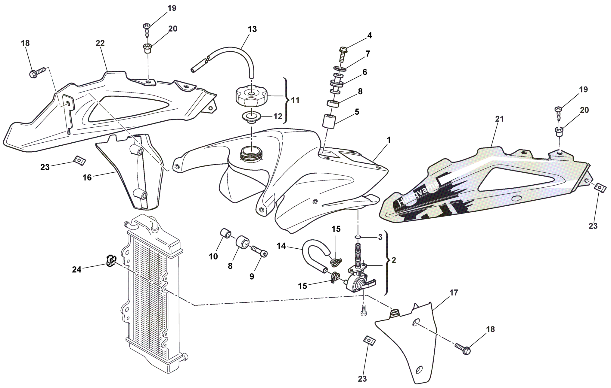 FUEL TANK BODY