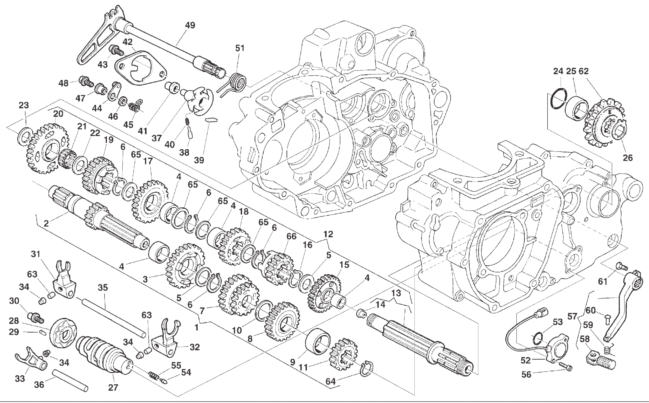 GEAR BOX - SHIFT (SMR-TE-TXC)