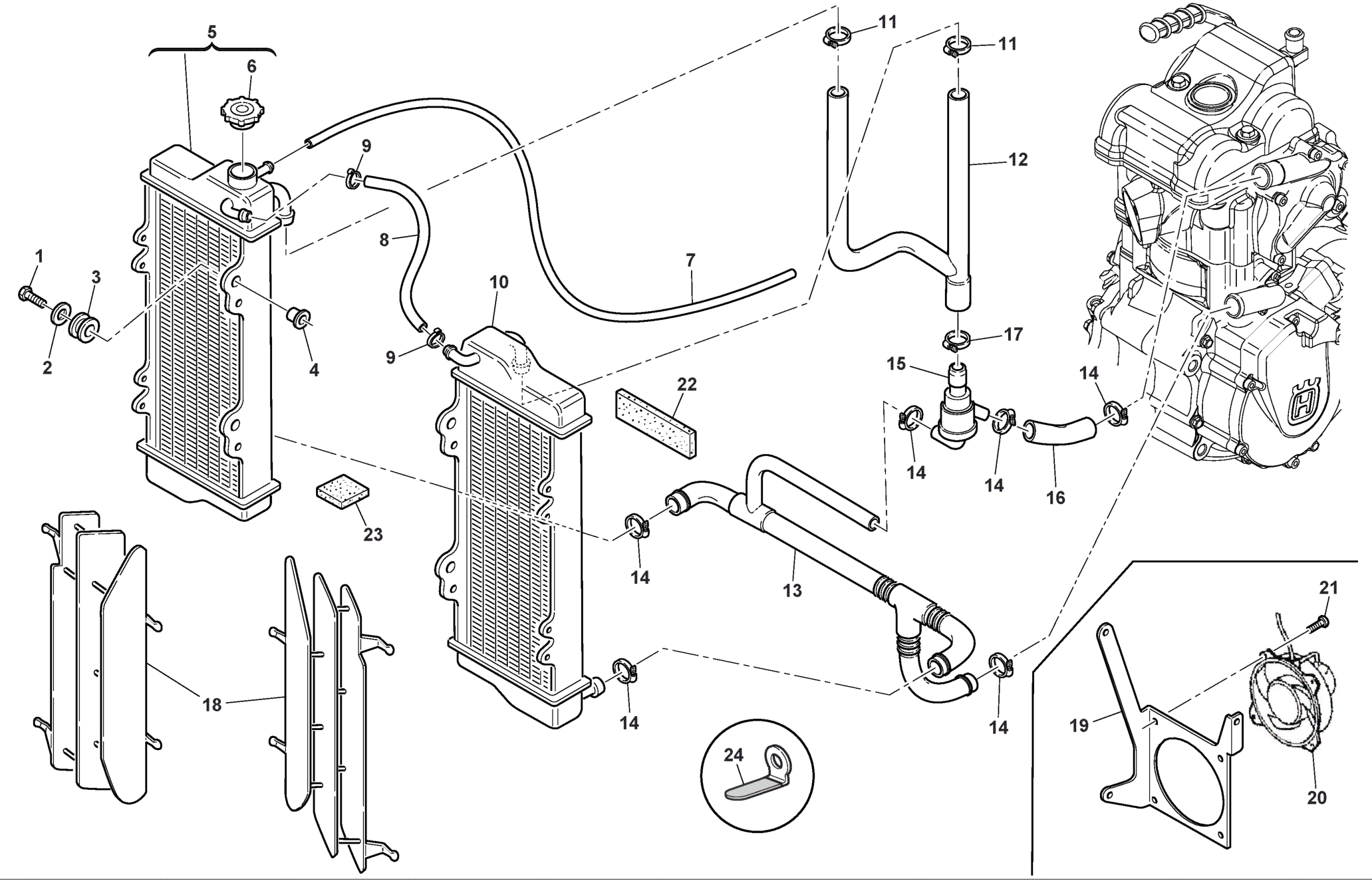 COOLING SYSTEM (TE-TXC)