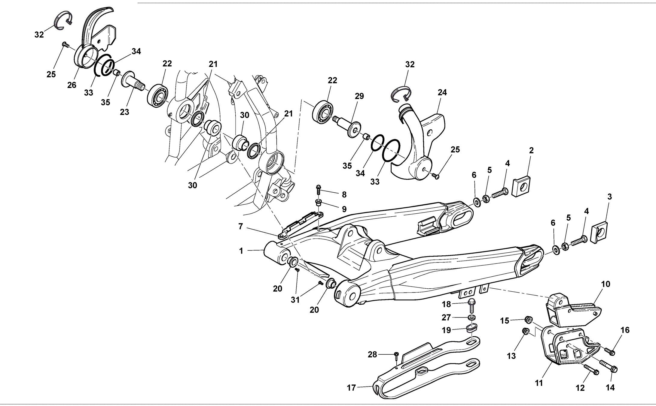 REAR SWING ARM