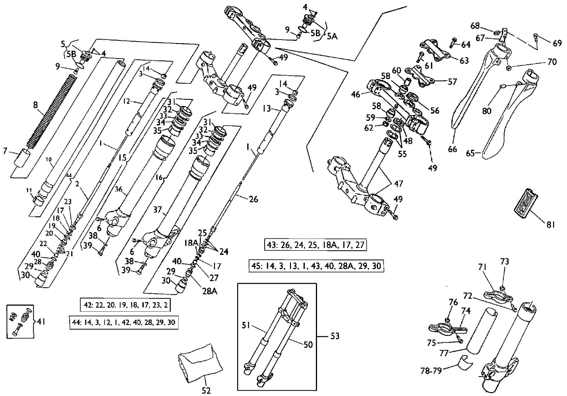 FRONT FORK ASSEMBLY