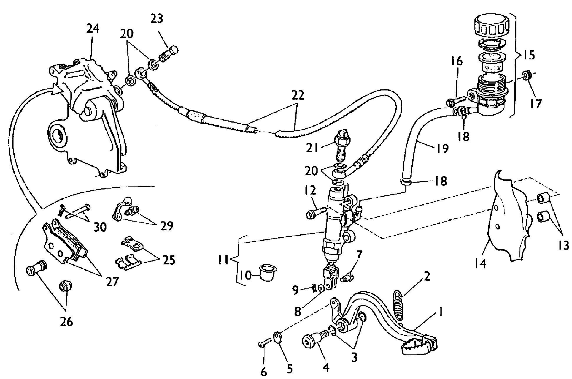 REAR BRAKE SYSTEM